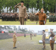 Wakil Ketua Komisi I DPRD Provinsi Lampung Pimpin Upacara Bersama Forkopimda Tahun 2026