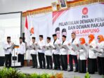 , PKS Lampung Lantik Dewan Penasihat dan Dewan Pakar Wilayah.