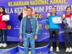Guru Olahraga SMA Hang Tuah Kotabumi Raih Medali di Kejurnas PB Forki 2026